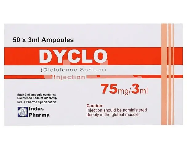 Dyclo Injection 75mg/3ml