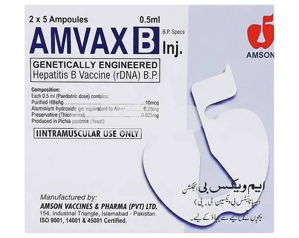 Amvax-B Injection 20mcg