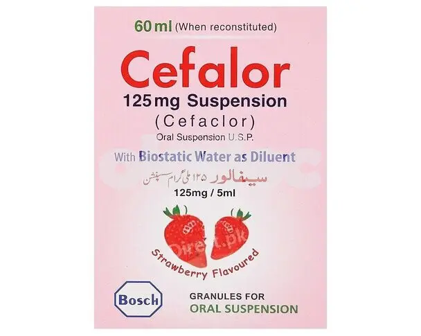 Cefalor Suspension 125mg / 5ml