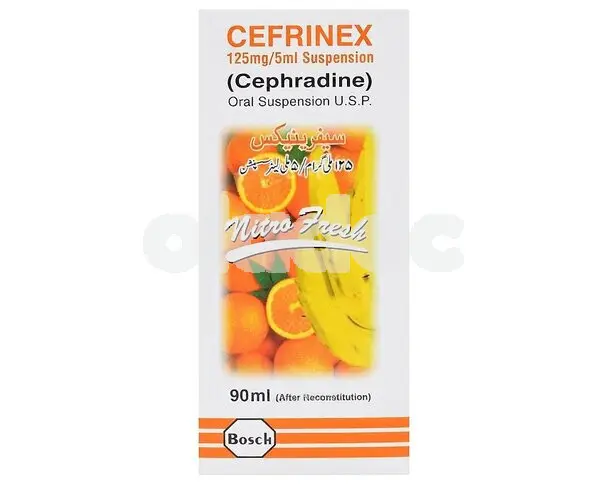 Cefrinex Suspension 125mg / 5ml
