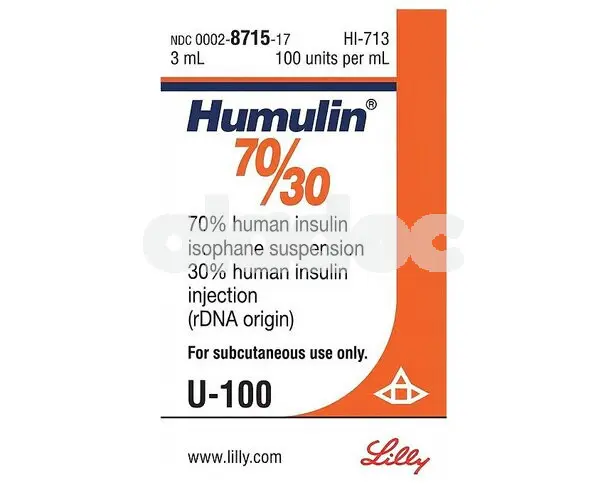 Humulin 70/30 injection 100IU