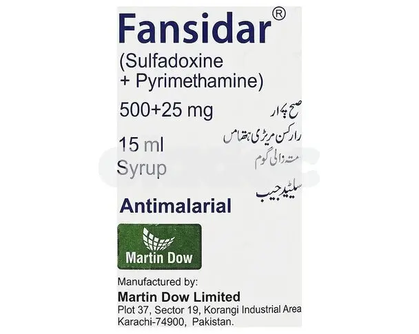 Fansidar Suspension 500mg / 25mg