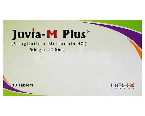 Juvia-M Plus Tablet 50mg / 1000mg