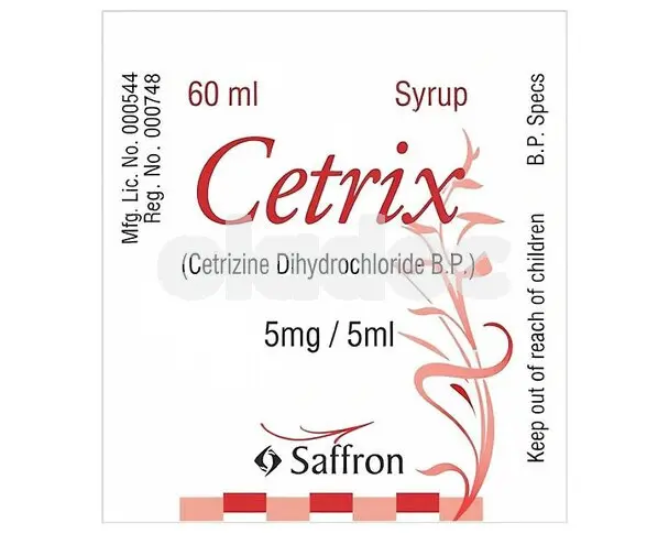 Cetrix Syrup 1mg / ml