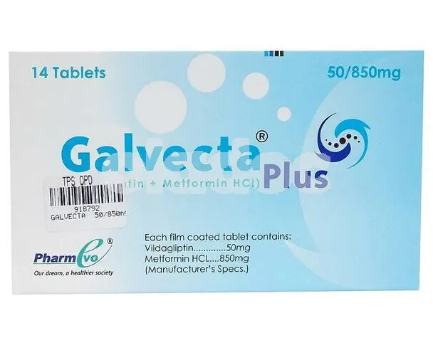 Galvecta Plus Tablet 50mg / 850mg