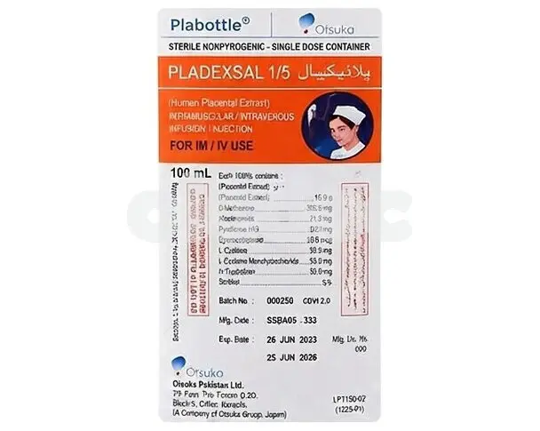 Pladex-5 infusion 100ml