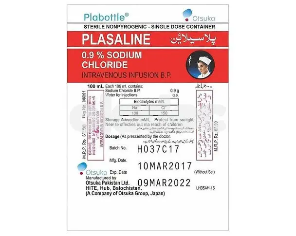 Plasaline Infusion 100ml