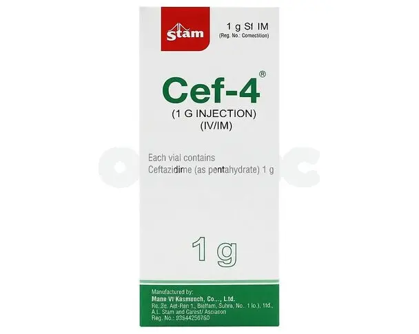 Cef-4 Injection 1gm