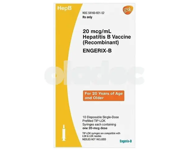 Engerix-B Injection 20mcg/ml