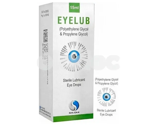 Eyelub Drops 4mg/3mg