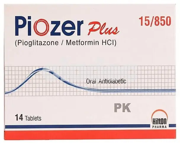 Piozer Plus Tablet 15mg / 850mg