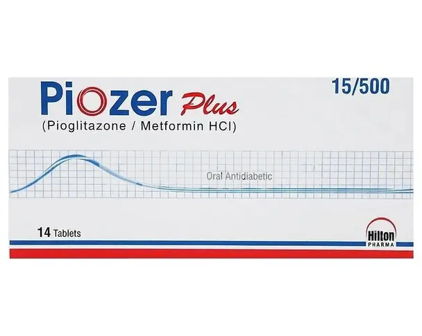 Piozer Plus Tablet 15mg / 500mg