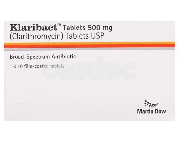 Klaribact Tablet 500mg