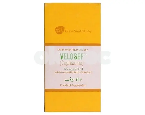 Velosef Suspension 125mg / 5ml