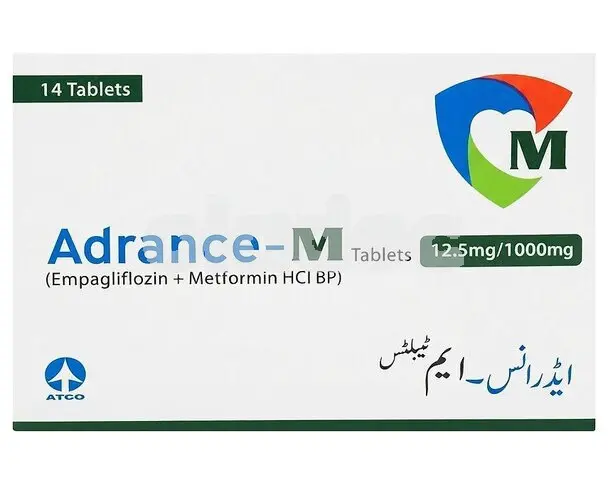 Adrance-M Tablets 12.5mg / 1000mg