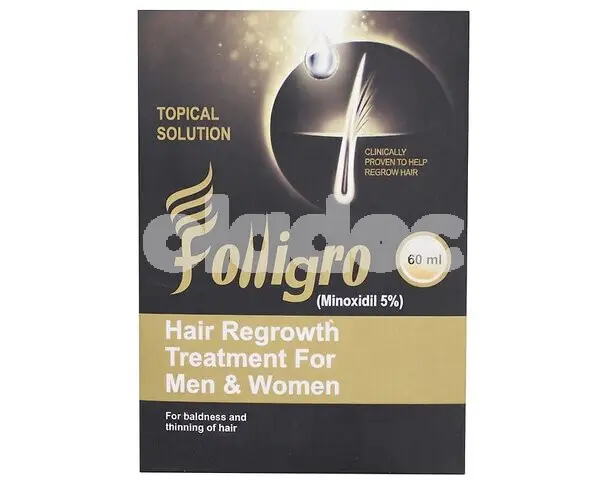 Folligro Topical Solution 5% 60ml