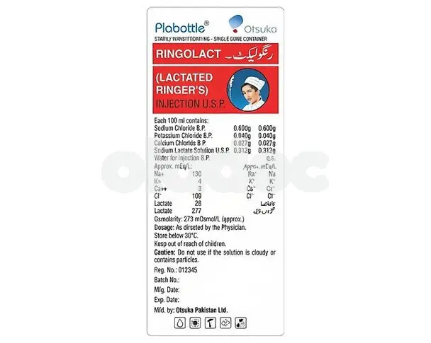Ringolact Injection 500ml