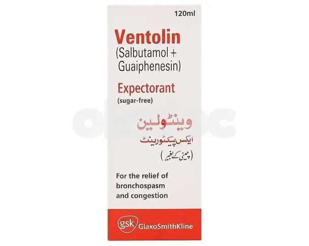 Ventolin Expectorant 120ml