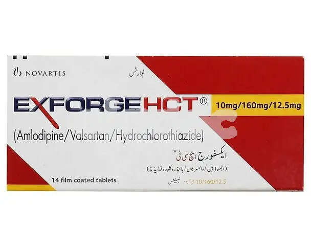 Exforge HCT Tablet 10mg / 160mg / 12.5mg