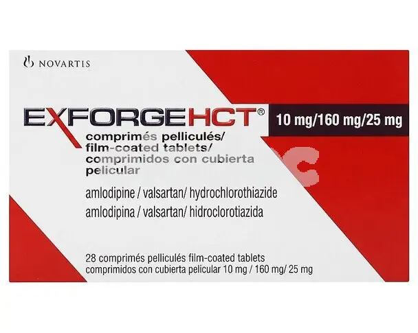 Exforge HCT Tablet 10mg / 160mg / 25mg