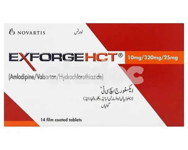 Exforge HCT Tablet 10mg / 320mg / 25mg