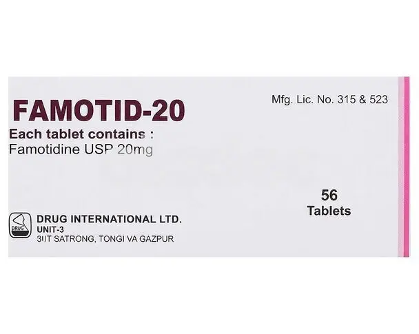 Famotid Tablet 20mg