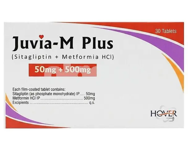 Juvia-M Plus Tablet 50mg / 500mg