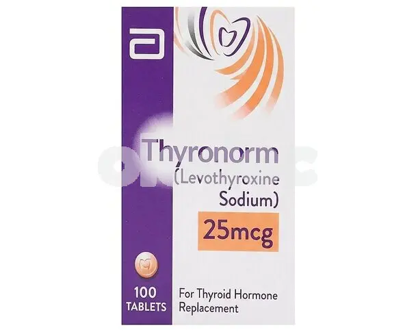 Thyronorm Tablet 25mcg (100's Pack)