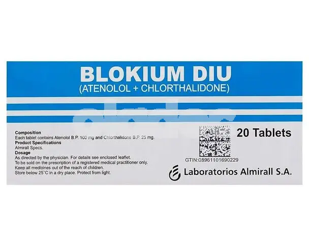 Blokium DIU Tablet 100mg/25mg