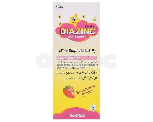 Diazinc Syrup 20mg