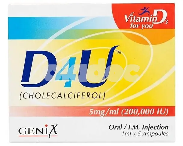 D4U Injection 200000 IU / 5mg