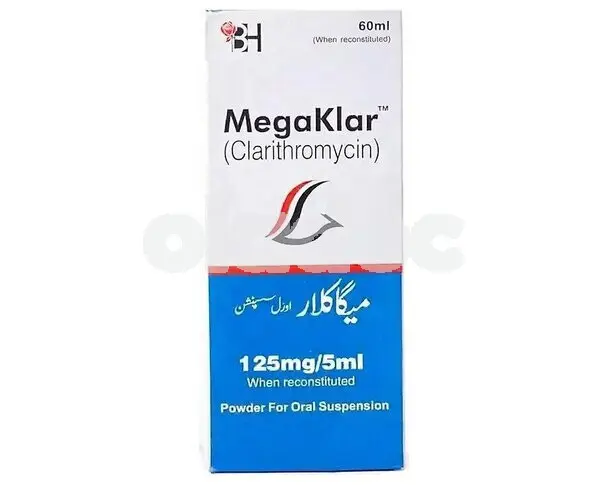 Megaklar Suspension 125mg