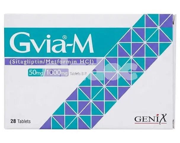 Gvia-M Tablet 50mg / 1000mg