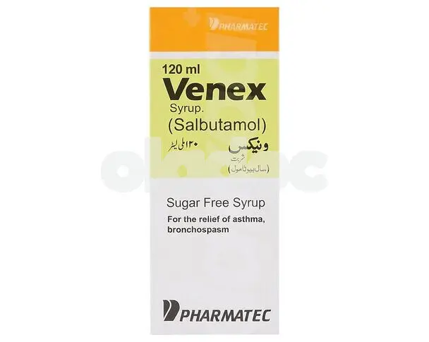Venex Syrup 2mg/5ml