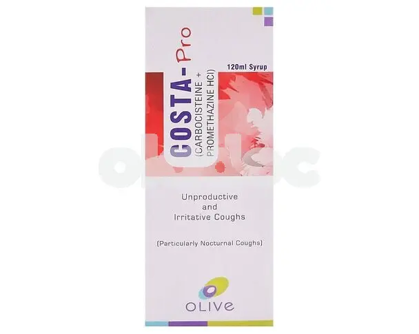 Costa-Pro Syrup 100mg / 2.5mg