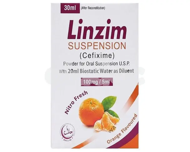 Linzim Suspension 100mg / 5ml