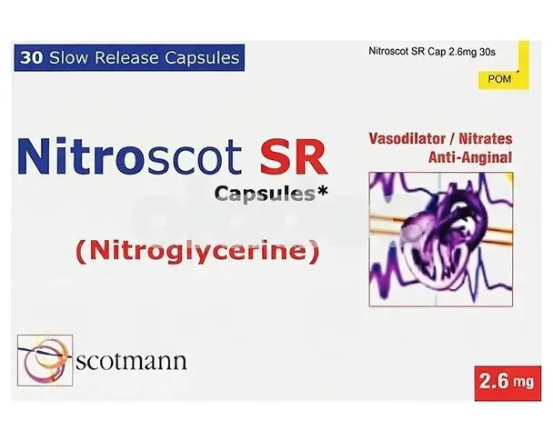 Nitroscot SR Capsule 2.6mg