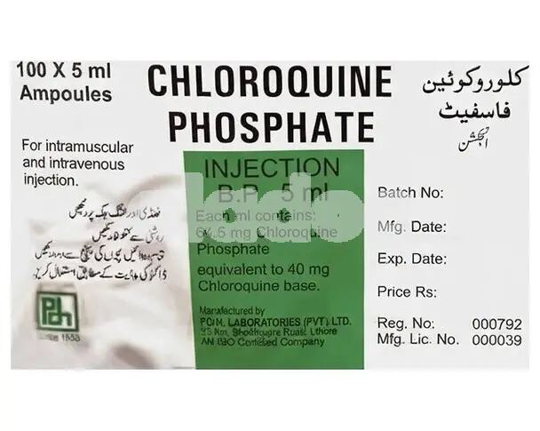 Chloroquine Phosphate Injection 200mg/5ml