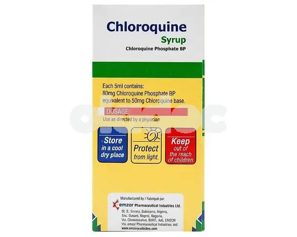 Chloroquine Phosphate Syrup 50mg/5ml