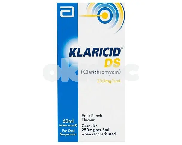 Klaricid DS Syrup 250mg/5ml