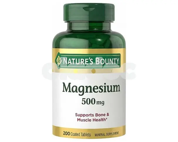 Nature's Bounty Magnesium Tablet 500mg
