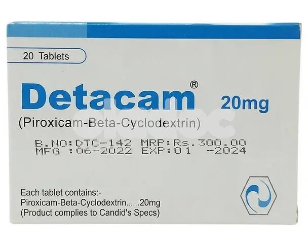 Detacam tablet 20mg