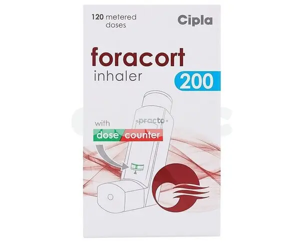Foracort inhaler 200mg / 6mcg