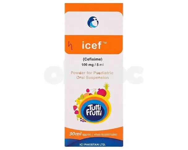 ICEF suspension 100mg / 5ml