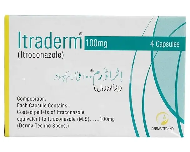 Itraderm capsule 100mg