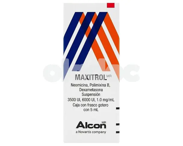Maxitrol drops 0.1% / 0.35% / 6000IU