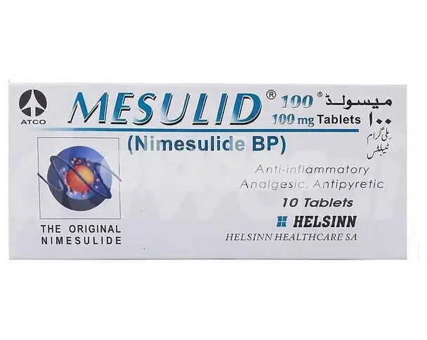 Mesulid tablet 100mg