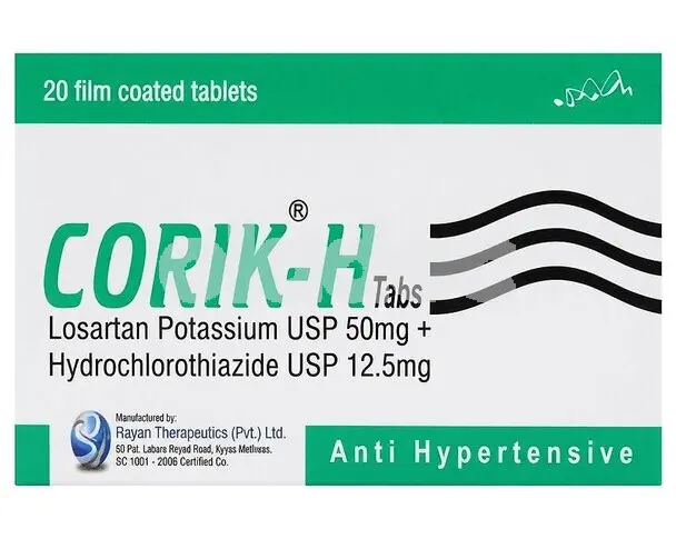 Corik-H tablet 50mg / 12.5mg