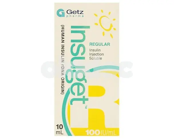 Insuget Regular 100 IU injection