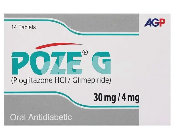 Poze G tablet 30mg / 4mg
